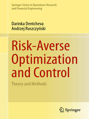 cover image of Risk-Averse Optimization and Control